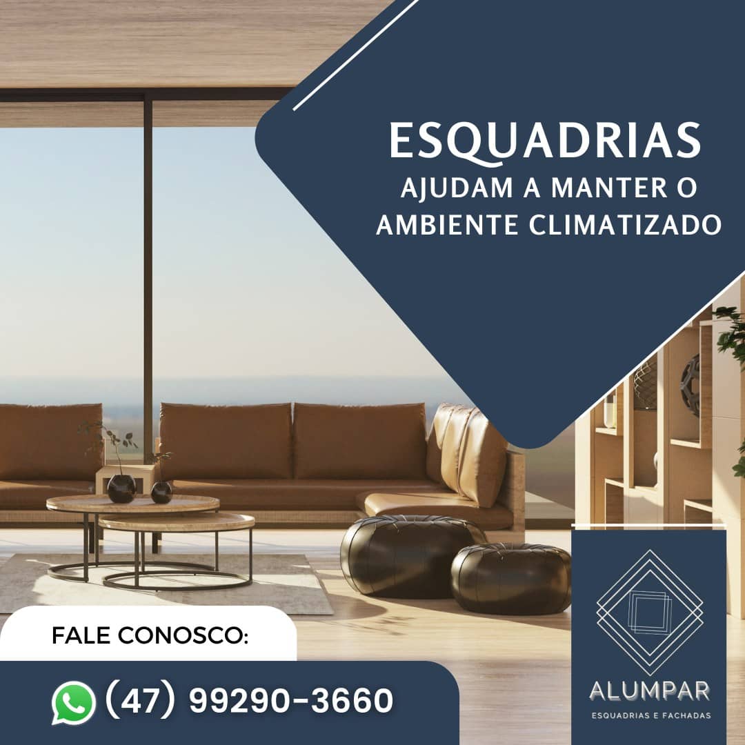 Esquadrias Colaboram Com o Ambiente